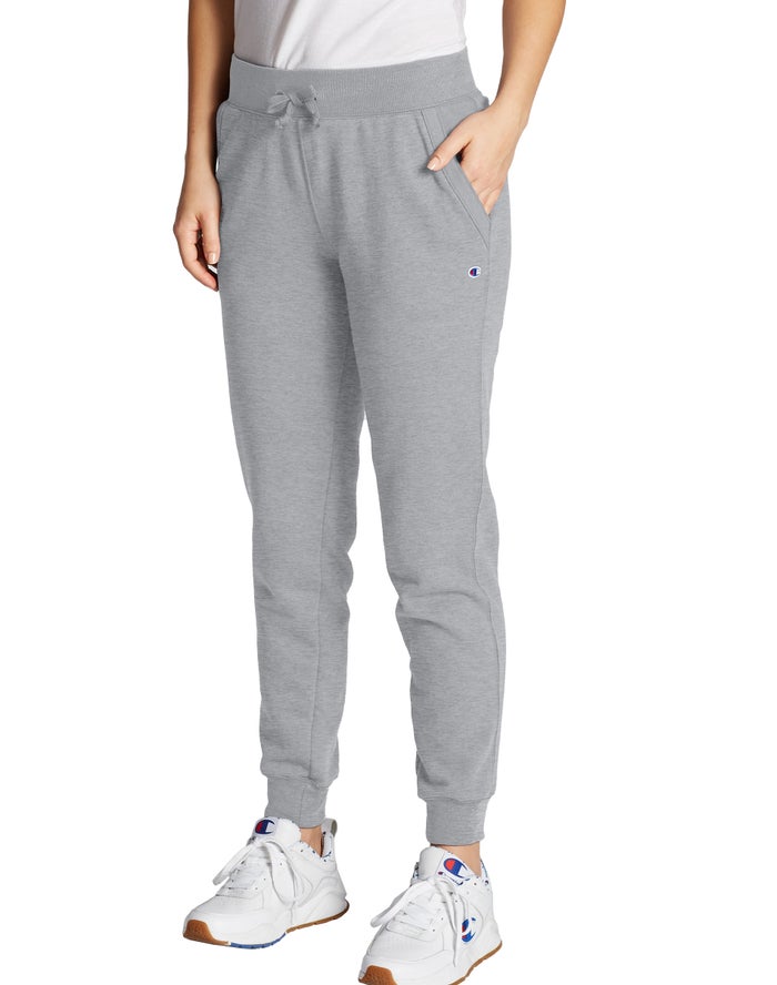 Jogger Champion Mujer - Powerblend Fleece ( Gris ) 8329645-EF